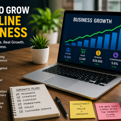 how to grow a online business